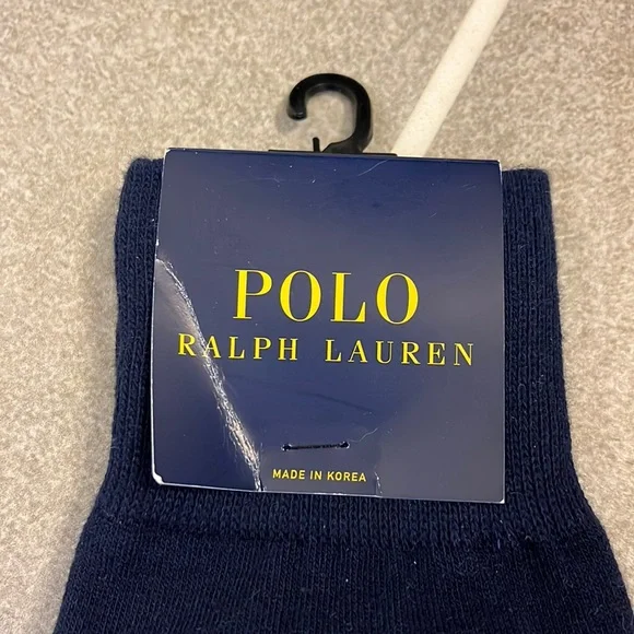 Polo Ralph Lauren Player Logo Socks Horse Equestrian Pony Mens Shoe Size 6-12.5 - Picture 3 of 5